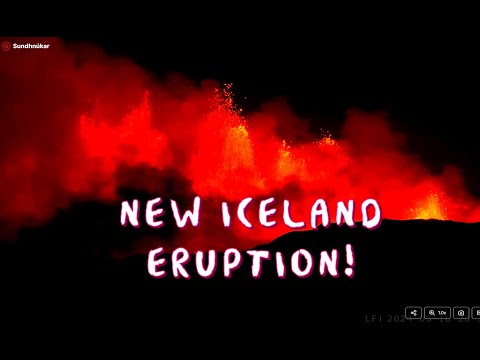 New Iceland Eruption has started! Saturday 3/16/2024